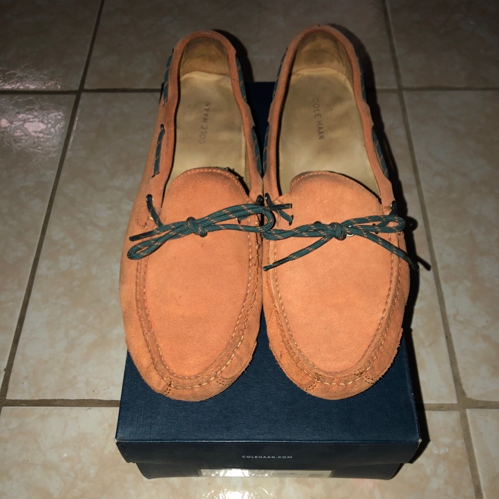 Suede loafers